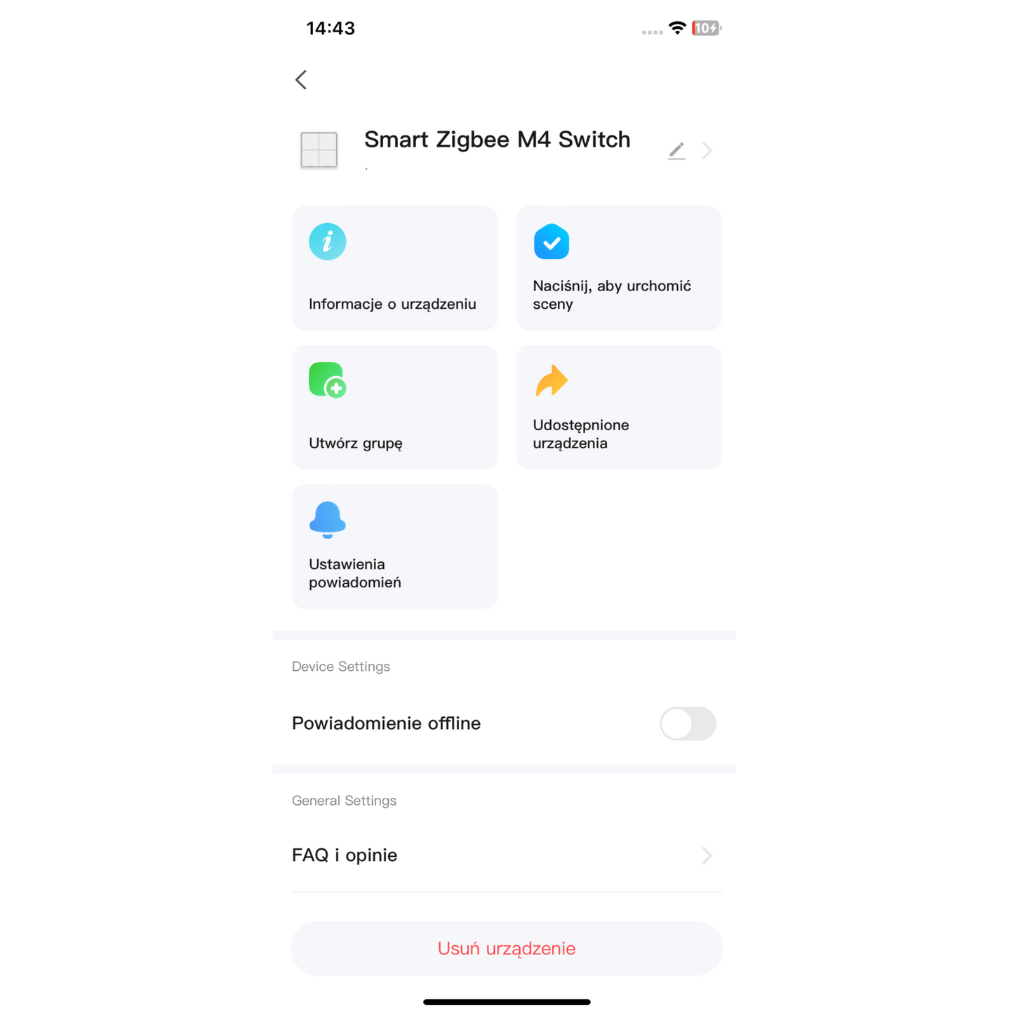 Zestaw 2x Przełącznik Scen Zigbee Smart – 12 scen | Tuya / Smart Life