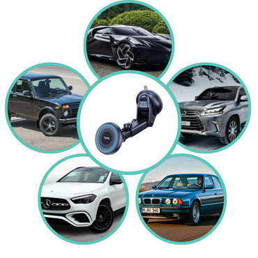 Magnetyczny uchwyt samochodowy na telefon Magnesowy uchwyt 360 stopni TOPK