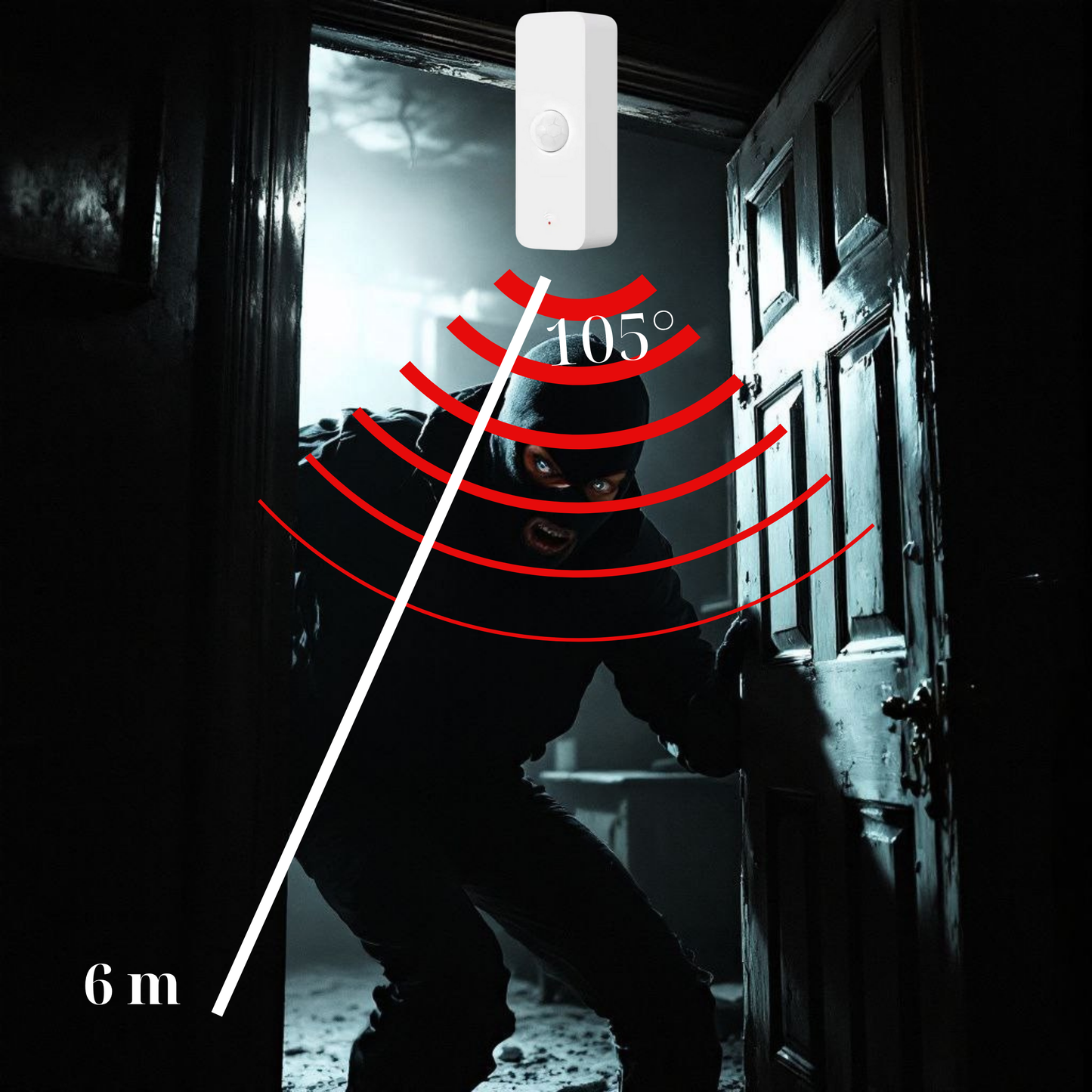 Zestaw 2x Czujników Ruchu PIR Zigbee – Sensor z Aplikacją Tuya / Smart Life