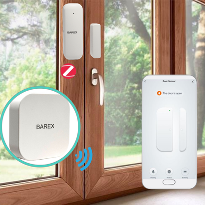 CZUJNIK OTWARCIA DRZWI I OKNA ZIGBEE TUYA SMART, WYMAGANA BRAMKA ZIGBEE