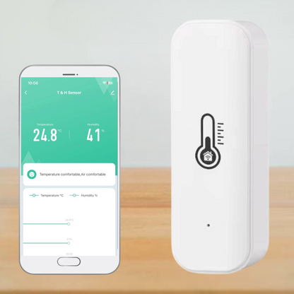 Inteligentny czujnik temperatury i wilgotności Wi-Fi Tuya/Smart Life TH01