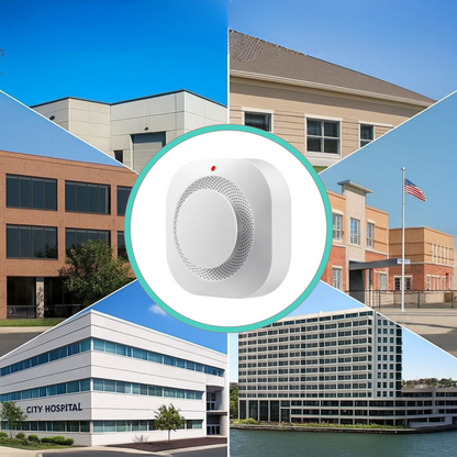 INTELIGENTNY NIEZALEŻNY CZUJNIK DYMU DO BEZPIECZEŃSTWA POMIESZCZEŃ