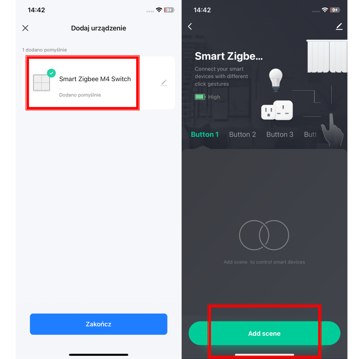 Przełącznik Scen Zigbee Smart – Model C3006 12 scen | Tuya / Smart Life
