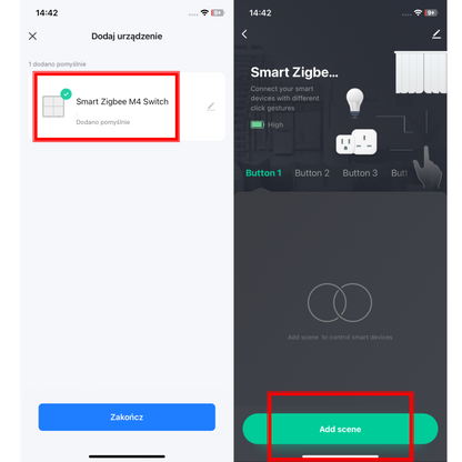 Przełącznik Scen Zigbee Smart – Model C3006 12 scen | Tuya / Smart Life