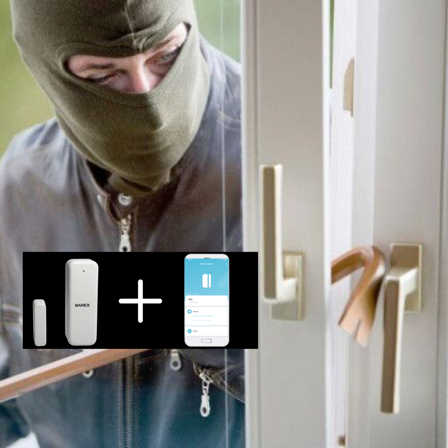 Czujnik otwarcia drzwi i okna WIFI TUYA SMART