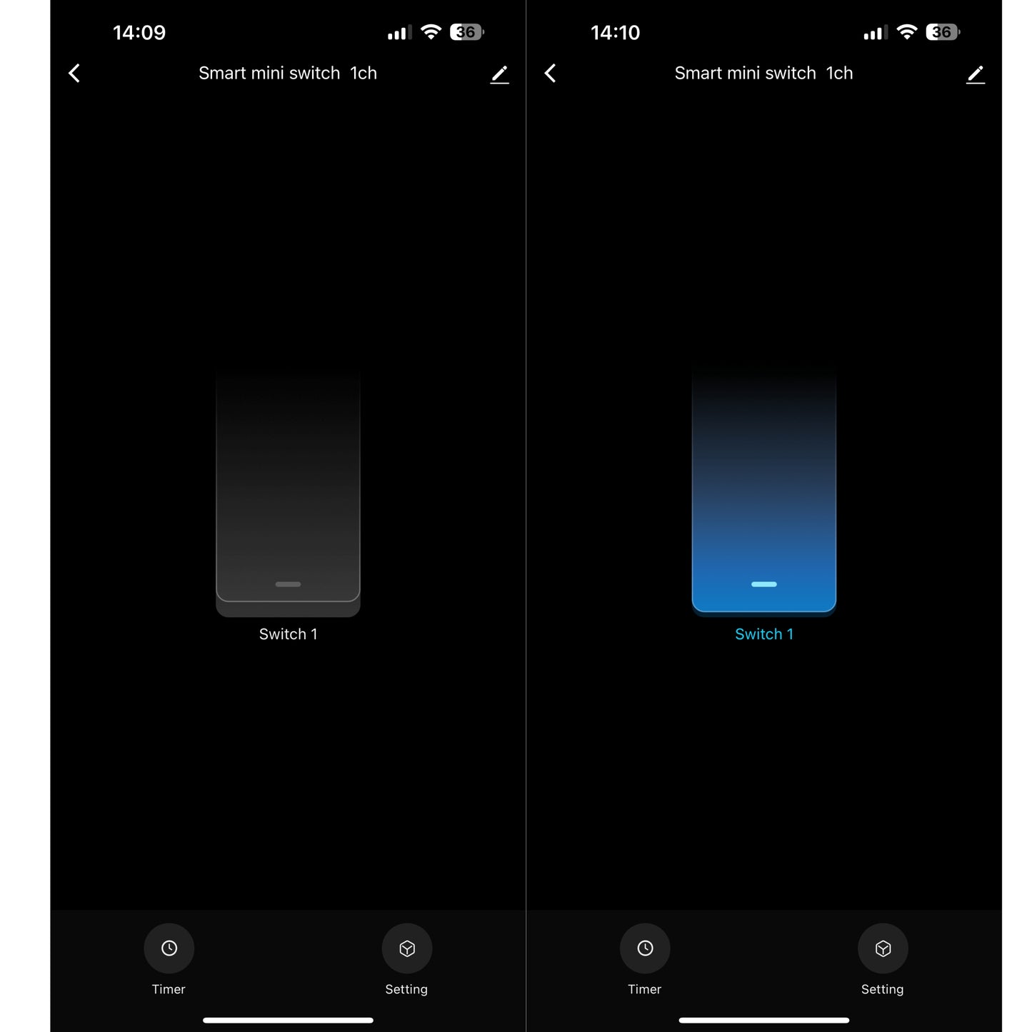 Zestaw 4x Inteligentny przełącznik elektryczny WIFI Tuya SMART LIFE 16 A