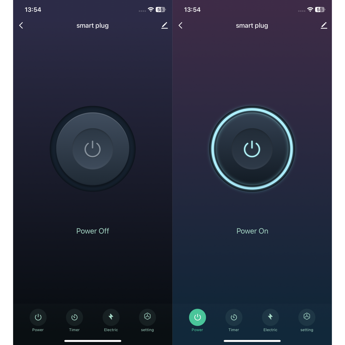 ZESTAW 4x GNIAZDEK INTELIGENTNE ZDALNIE STEROWANE WiFi SMART HARMONOGRAM