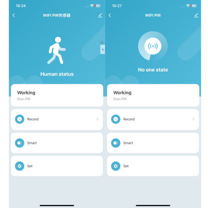Czujnik Ruchu PIR WiFi – Smart Sensor z Aplikacją Tuya / Smart Life