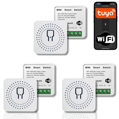Zestaw 3x Inteligentny przełącznik elektryczny WIFI Tuya SMART LIFE 16 A