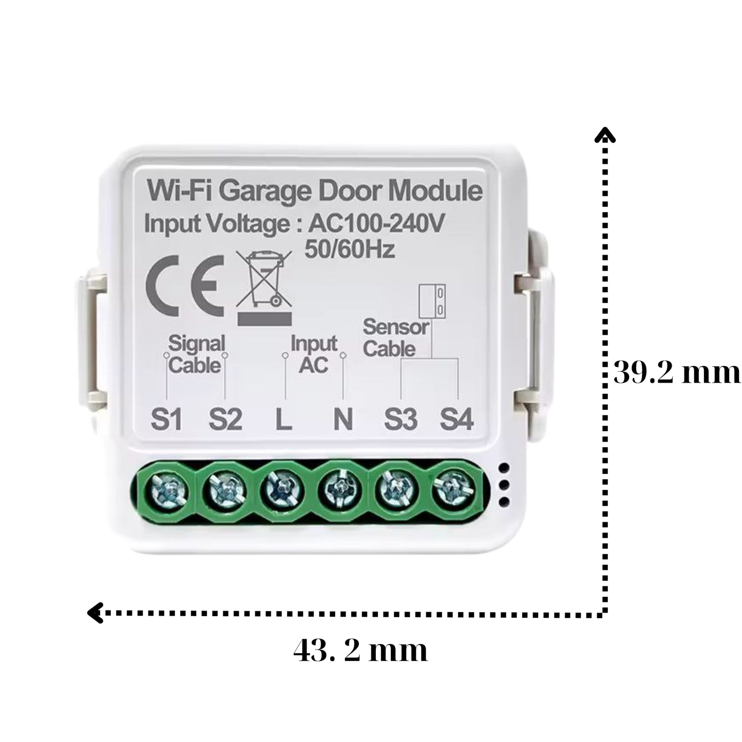 Zestaw 2x Sterownik do bramy garażowej Moduł Wi-Fi 230V Tuya Smart Life