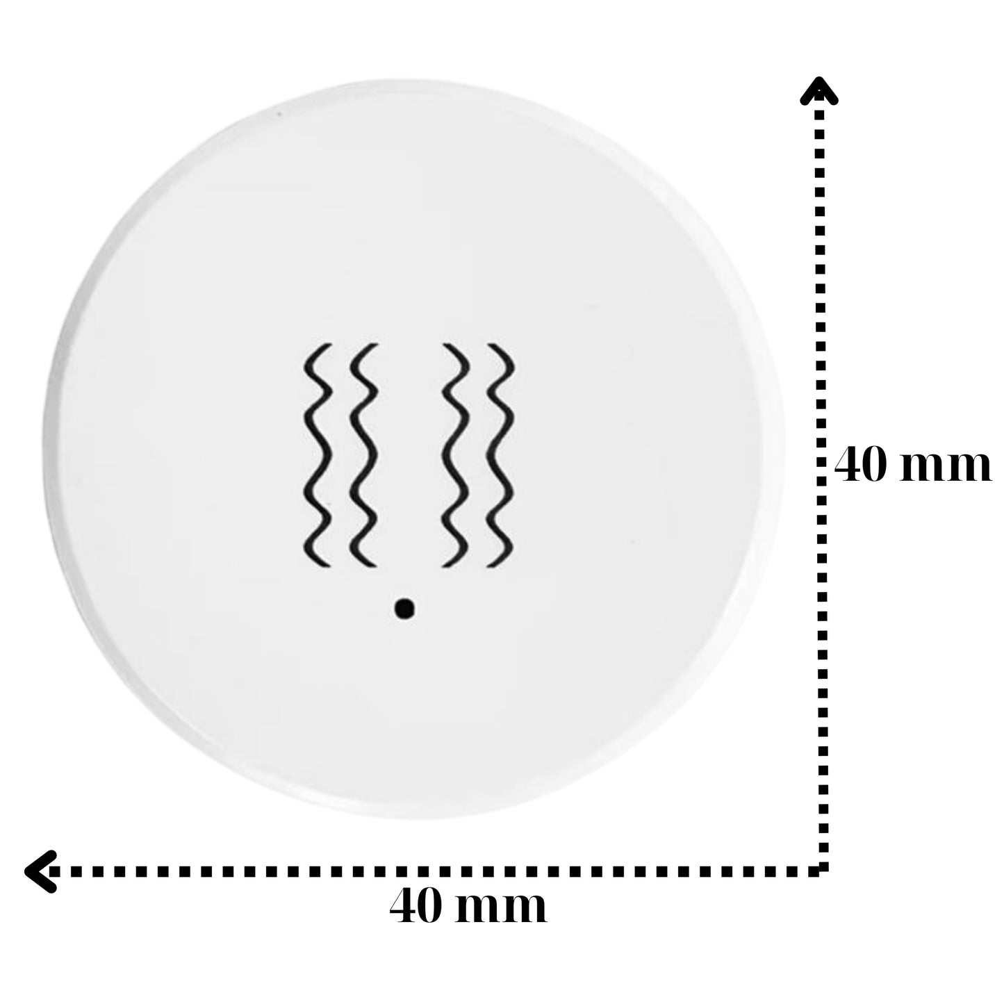 Czujnik wibracji Zigbee kompatybilny z Tuya Smart Life Vibration Sensor