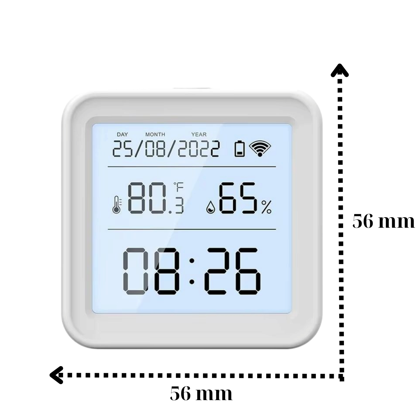 TUYA WIFI CZUJNIK TEMPERATURY I WILGOTNOŚCI LCD SMART HIGOMETR