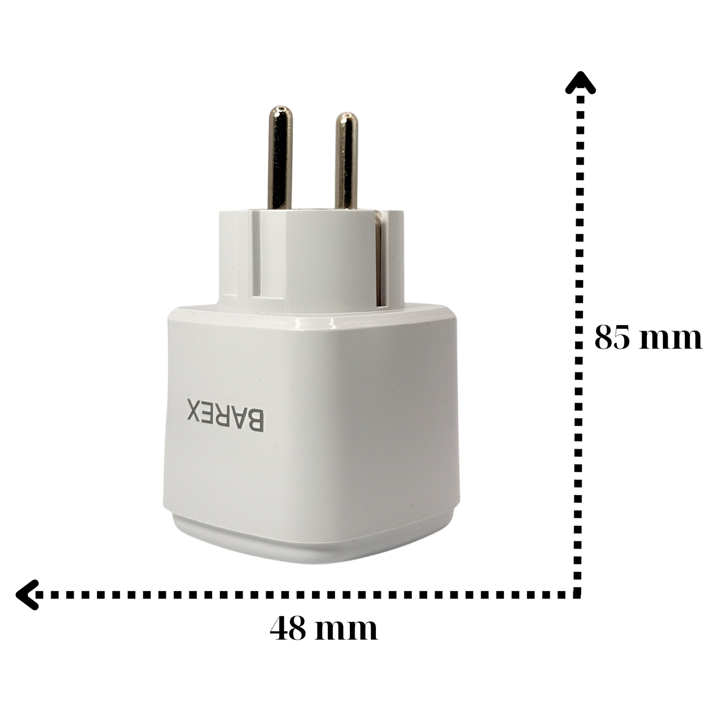 ZESTAW 4x GNIAZDEK INTELIGENTNE ZDALNIE STEROWANE WiFi SMART HARMONOGRAM