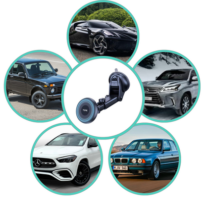 Magnetyczny uchwyt samochodowy na telefon Magnesowy uchwyt 360 stopni TOPK