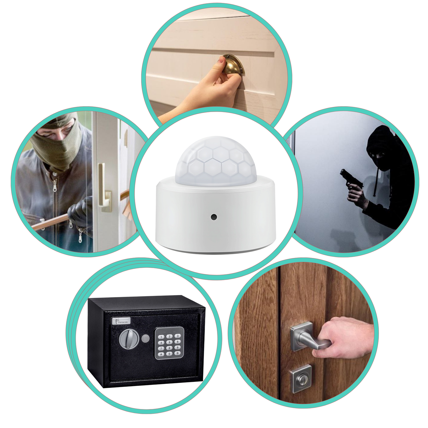 CZUJNIK RUCHU Z MOCOWANIEM DETEKTOR RUCHU ZIGBEE TUYA / SMART LIFE