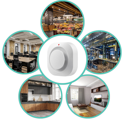 INTELIGENTNY NIEZALEŻNY CZUJNIK DYMU DO BEZPIECZEŃSTWA POMIESZCZEŃ