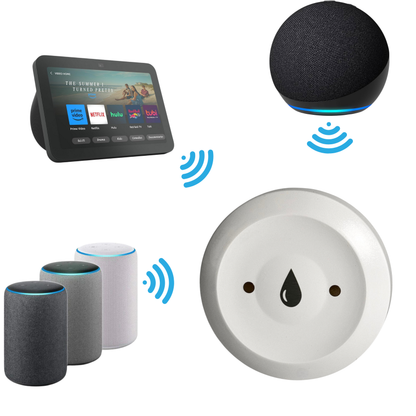 Bezprzewodowy czujnik zalania wodą Zigbee kompatybilny z Tuya / Smart life