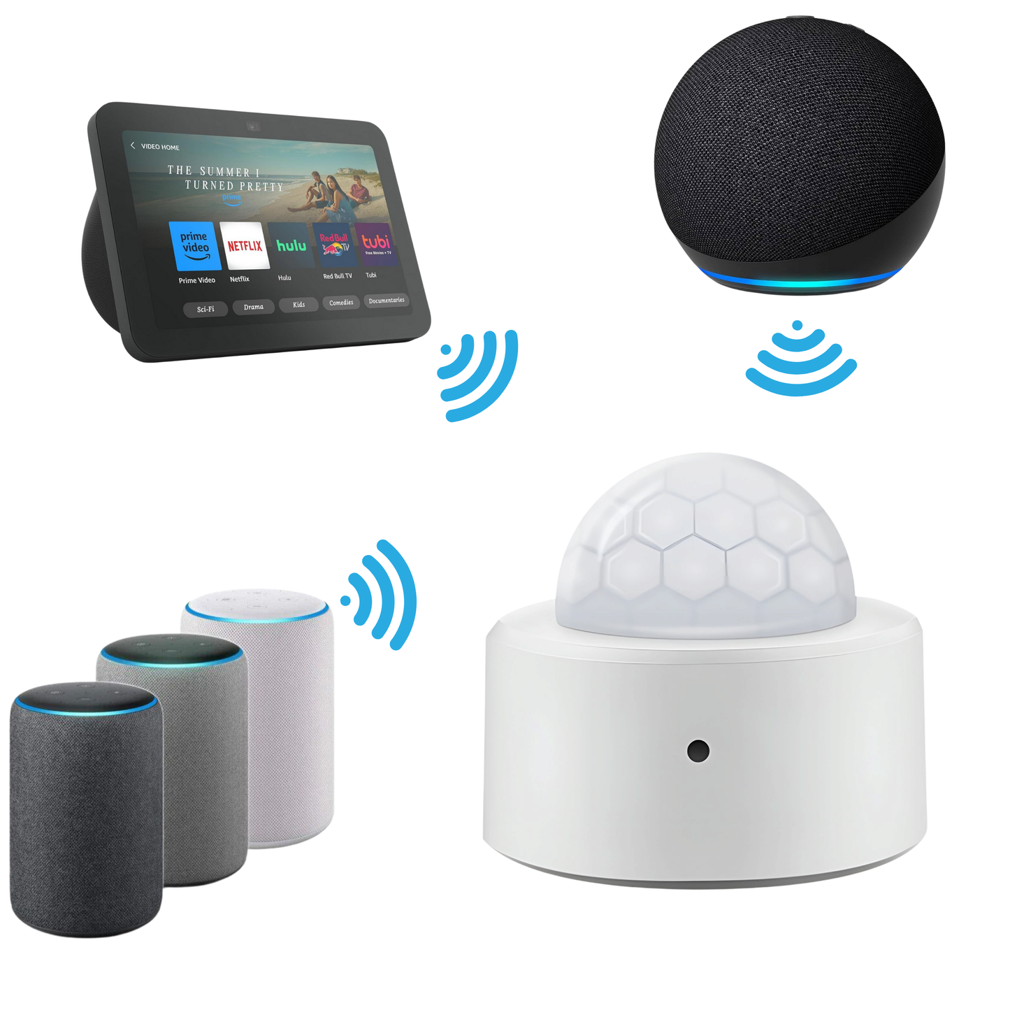 CZUJNIK RUCHU Z MOCOWANIEM DETEKTOR RUCHU ZIGBEE TUYA / SMART LIFE