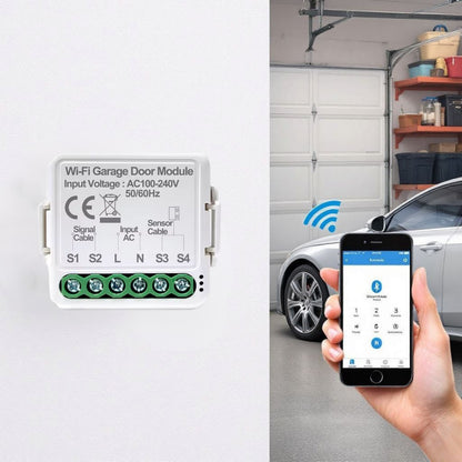 Zestaw 2x Sterownik do bramy garażowej Moduł Wi-Fi 230V Tuya Smart Life