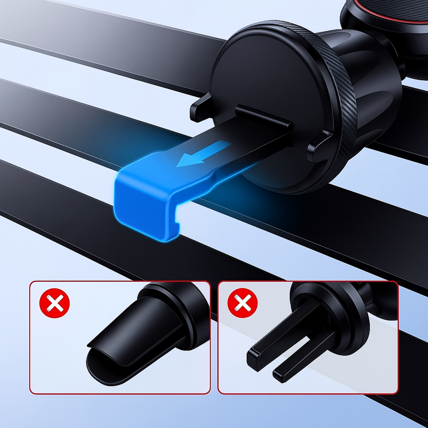 Magnetyczny uchwyt samochodowy na telefon Magnesowy uchwyt 360 stopni TOPK