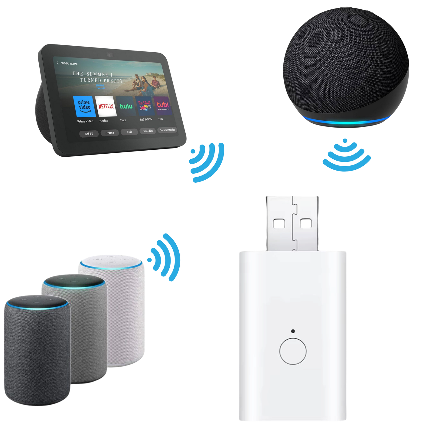 Wzmacniacz sygnału ZigBee - USB REPEATER ZIGBEE Tuya Smart Life