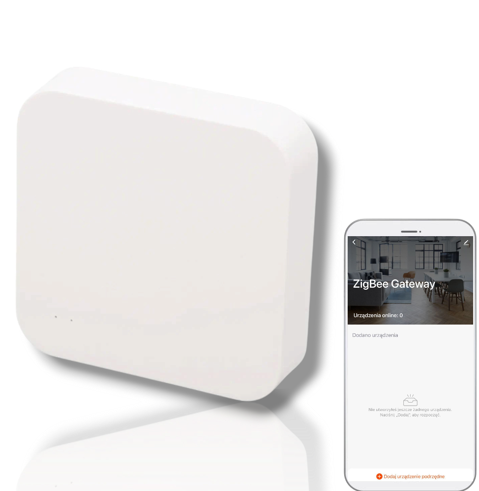 CENTRALNA BRAMKA ZIGBEE 3.0 TUYA SMART LIFE Kompaktowa SMART HOME G01