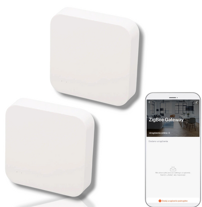 Zestaw 2x CENTRALNA BRAMKA ZIGBEE 3.0 TUYA SMART LIFE Kompaktowa SMART HOME G01 (Kopia)