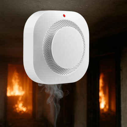 INTELIGENTNY NIEZALEŻNY CZUJNIK DYMU DO BEZPIECZEŃSTWA POMIESZCZEŃ