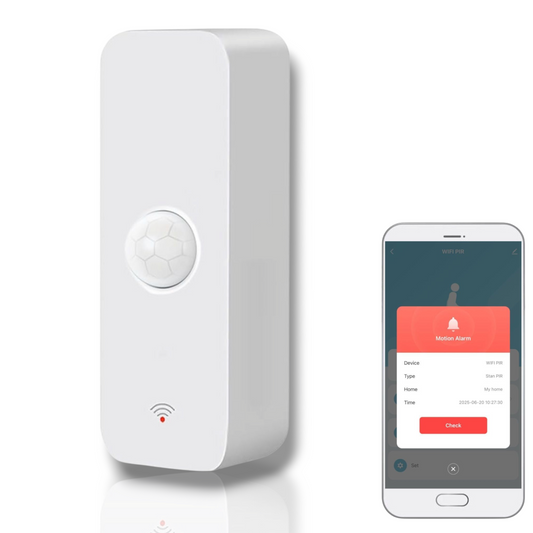 Czujnik Ruchu PIR WiFi – Smart Sensor z Aplikacją Tuya / Smart Life