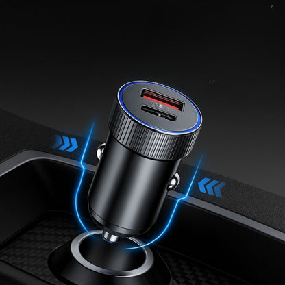 Ładowarka Samochodowa ESSAGER 54W – USB-C + USB-A | Szybkie Ładowanie QC/PD