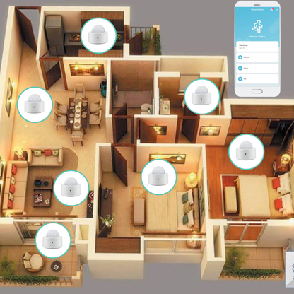 CZUJNIK RUCHU Z MOCOWANIEM DETEKTOR RUCHU ZIGBEE TUYA / SMART LIFE