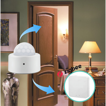 CZUJNIK RUCHU Z MOCOWANIEM DETEKTOR RUCHU ZIGBEE TUYA / SMART LIFE