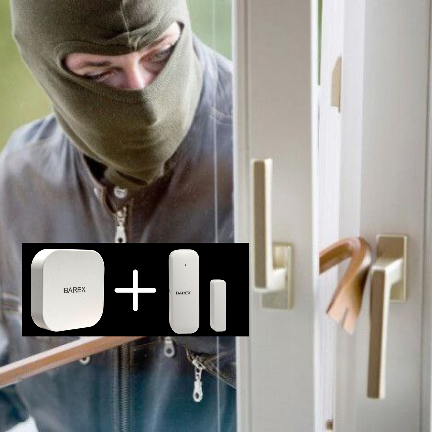 CZUJNIK OTWARCIA DRZWI I OKNA ZIGBEE TUYA SMART, WYMAGANA BRAMKA ZIGBEE