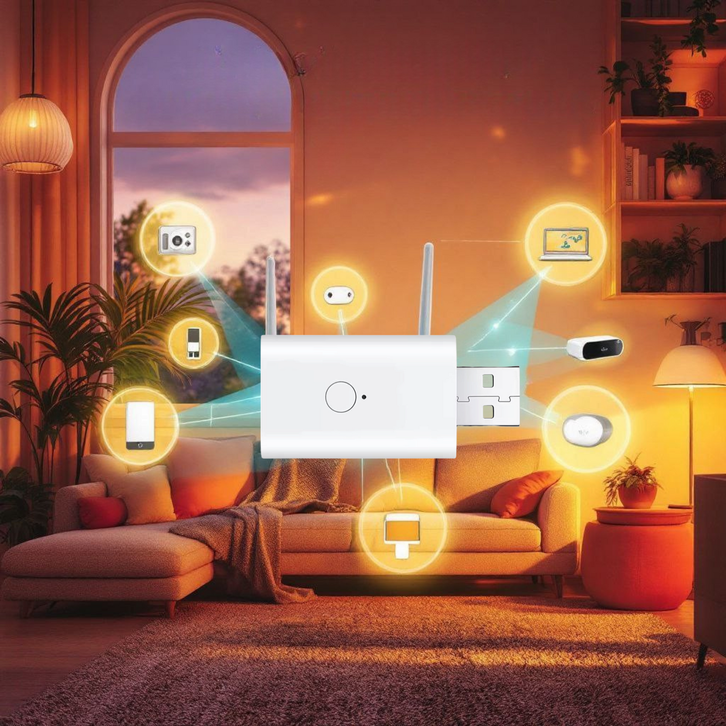 Wzmacniacz sygnału ZigBee - USB REPEATER ZIGBEE Tuya Smart Life