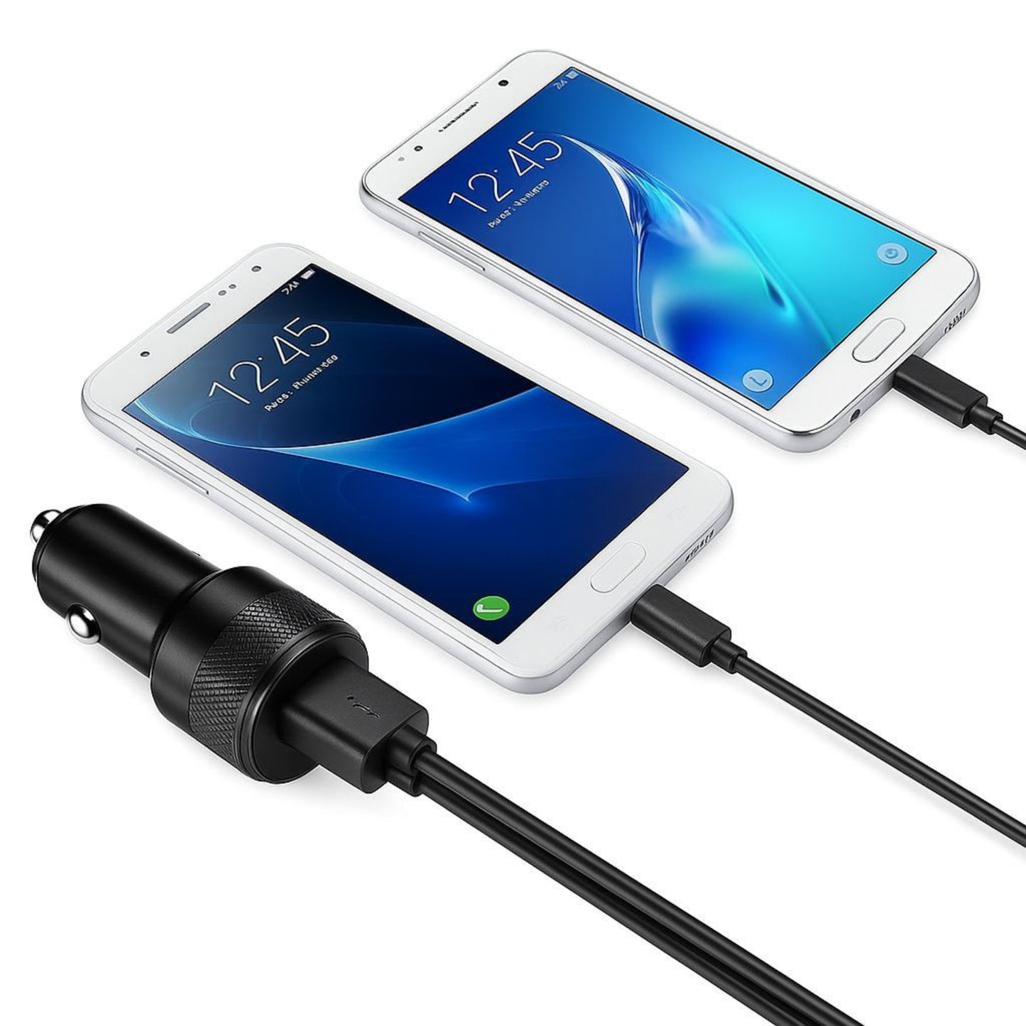 Ładowarka Samochodowa ESSAGER 54W – USB-C + USB-A | Szybkie Ładowanie QC/PD