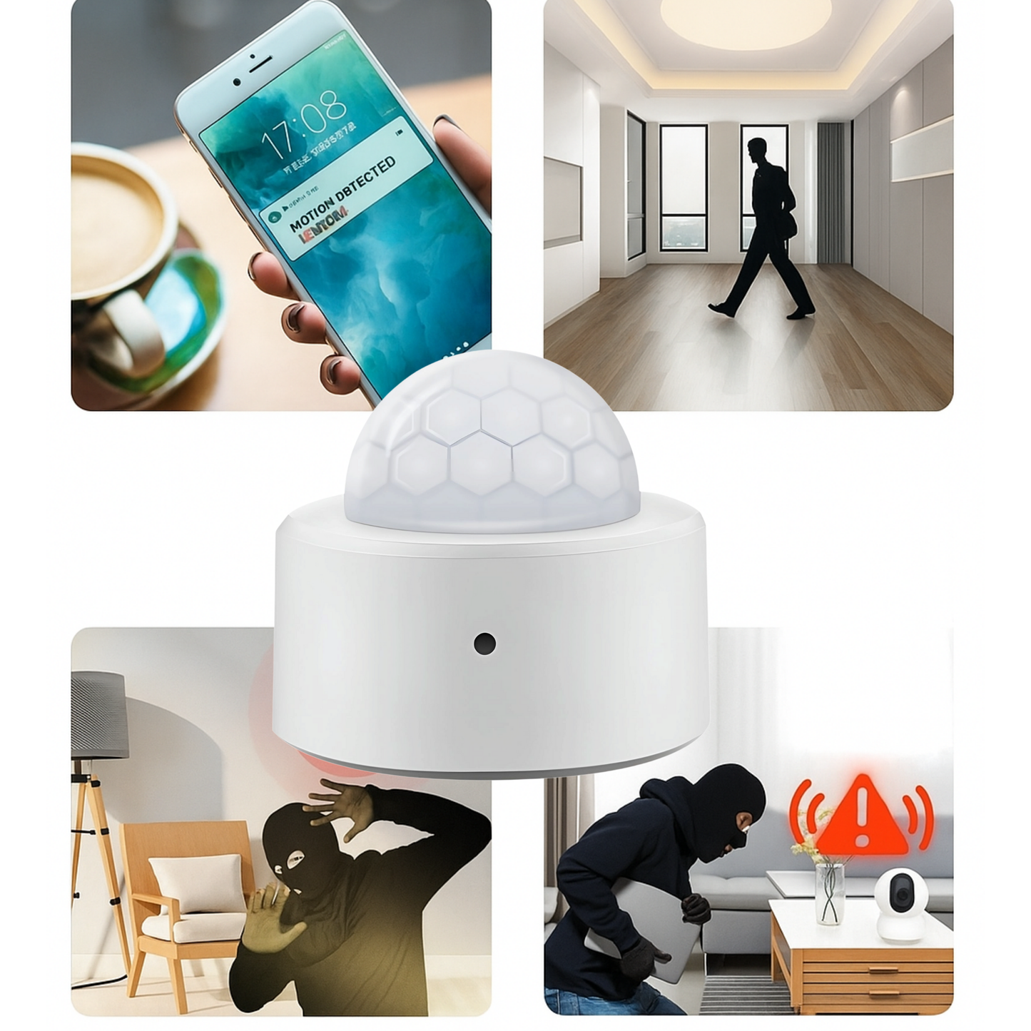 CZUJNIK RUCHU Z MOCOWANIEM DETEKTOR RUCHU ZIGBEE TUYA / SMART LIFE