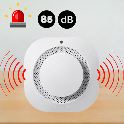 INTELIGENTNY NIEZALEŻNY CZUJNIK DYMU DO BEZPIECZEŃSTWA POMIESZCZEŃ