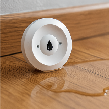 Bezprzewodowy czujnik zalania wodą Zigbee kompatybilny z Tuya / Smart life