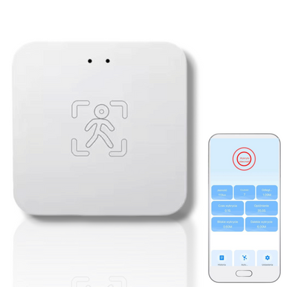 Czujnik Obecności Człowieka Zigbee Tuya 5.8GHz mmWave PIR Smart Life