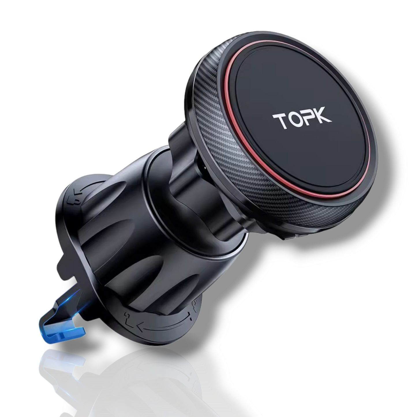 Magnetyczny uchwyt samochodowy na telefon Magnesowy uchwyt 360 stopni TOPK