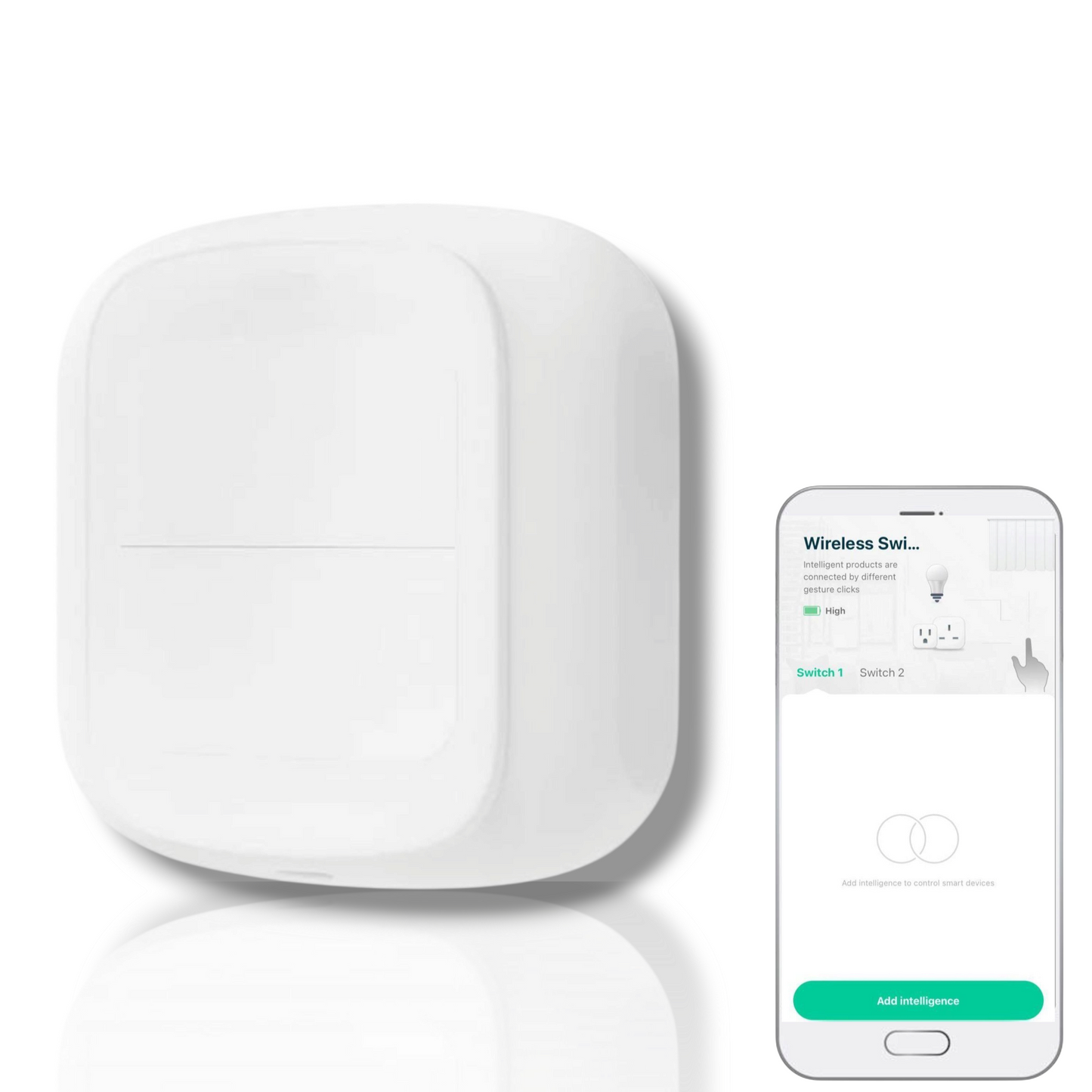 Pilot zdalnego sterowania Wi-Fi (2-przyciskowy) – Tuja / Smart Life