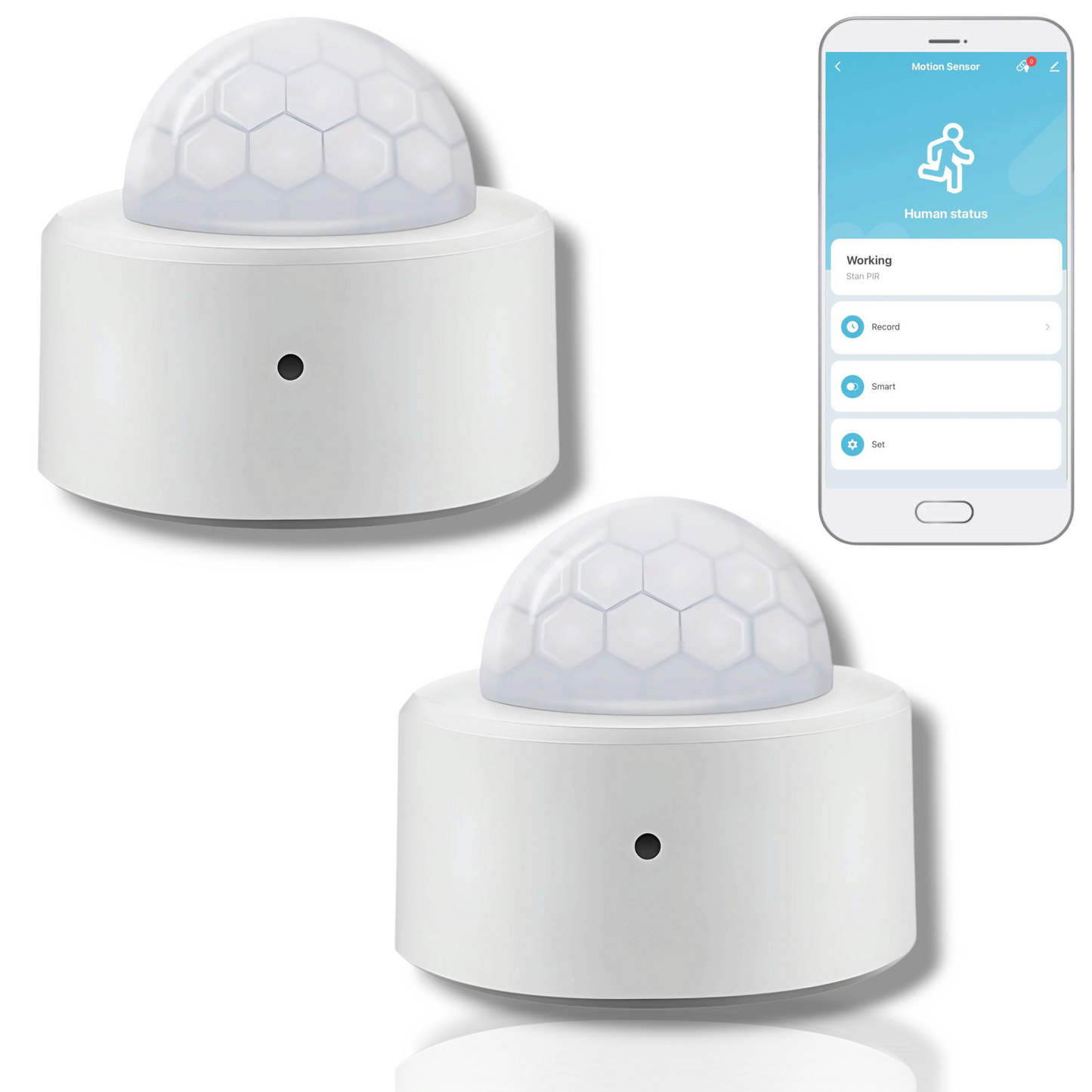 ZESTAW 2x CZUJNIKÓW RUCHU CIAŁA DETEKTOR RUCHU ZIGBEE TUYA / SMART LIFE